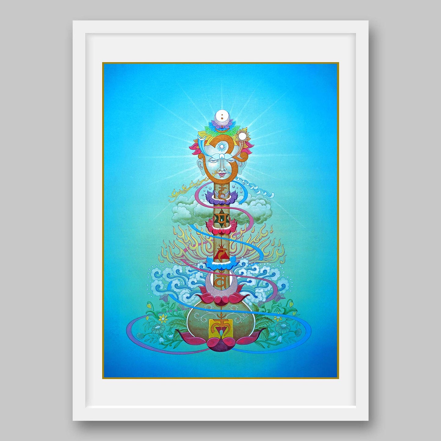 Seven Chakras – High Quality Print of Artwork by Pieter Weltevrede - Home Decor - Sagar World