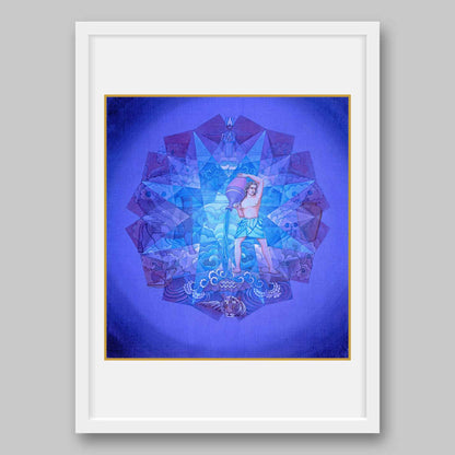 Aquarius- High Quality Print of Artwork by Pieter Weltevrede - Home Decor
