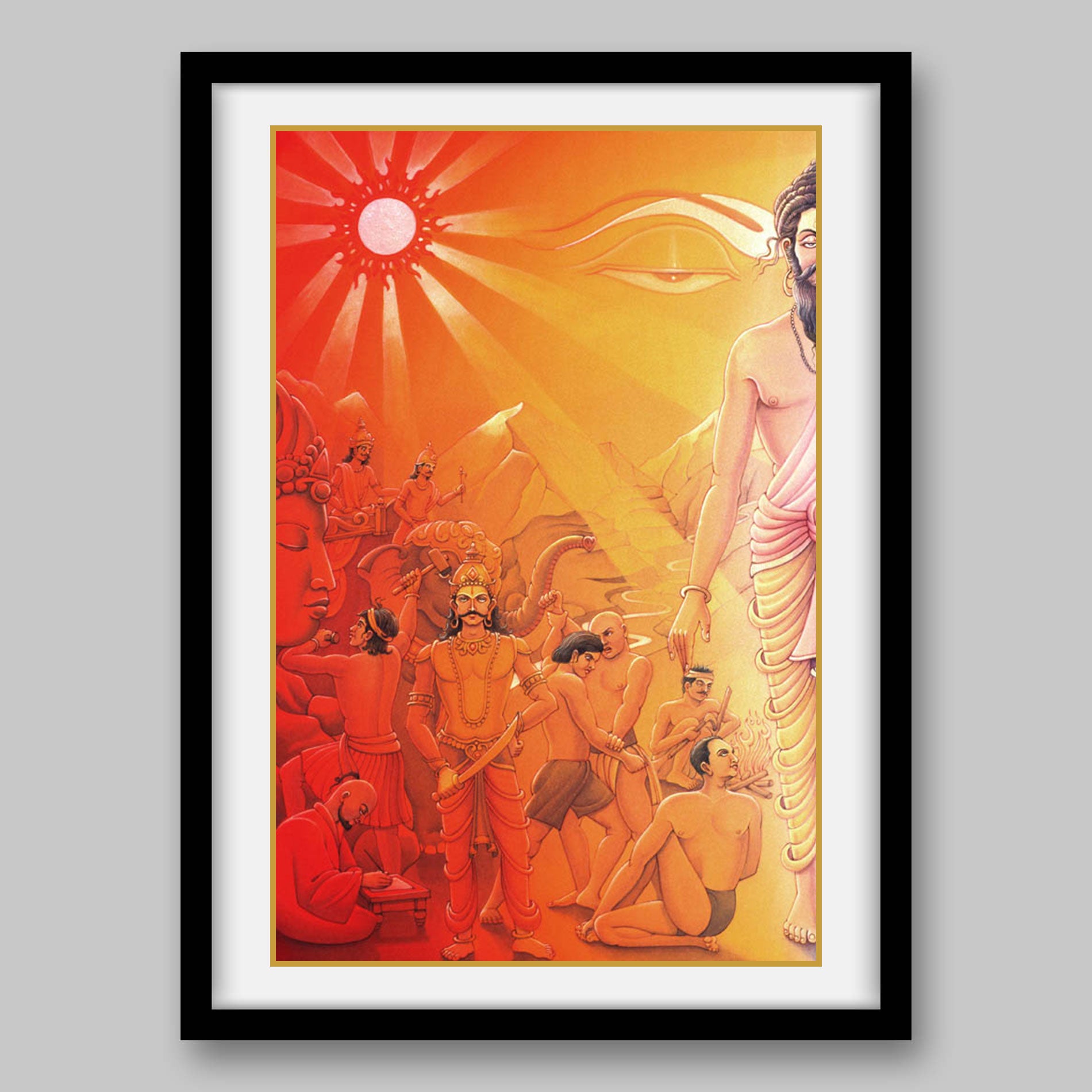 Solar Nadi - High Quality Print of Artwork by Pieter Weltevrede - Sagar World
