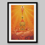 Gyana Yoga – High Quality Print of Artwork by Pieter Weltevrede
