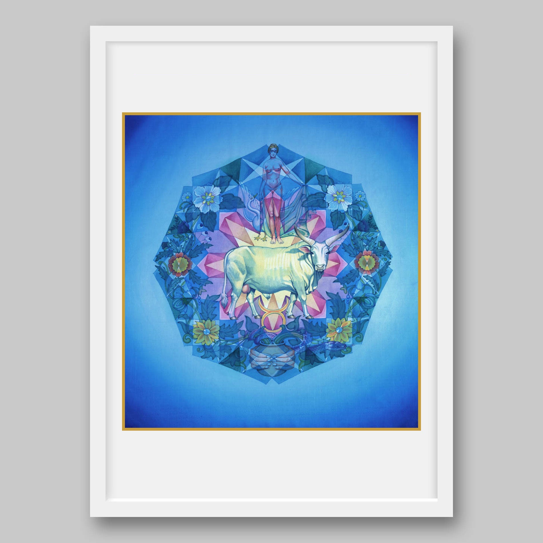 Taurus - High Quality Print of Artwork by Pieter Weltevrede - Home Decor - Sagar World