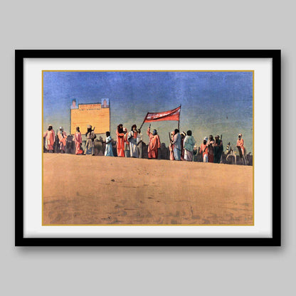 Khumbh Mela – High Quality Print of Artwork by Pieter Weltevrede