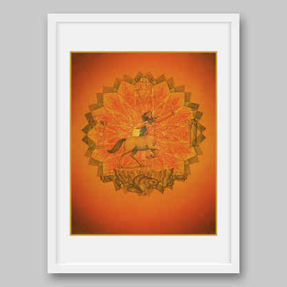 Sagittarius - High Quality Print of Artwork by Pieter Weltevrede - Home Decor - Sagar World