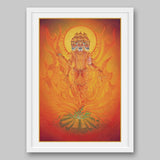 Agni – The Hindu God of Fire – High Quality Print of Artwork by Pieter Weltevrede