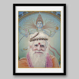 Hindu Spiritual Leader Satguru Sivaya Subramuniyaswami- High Quality Print of Artwork by Pieter Weltevrede
