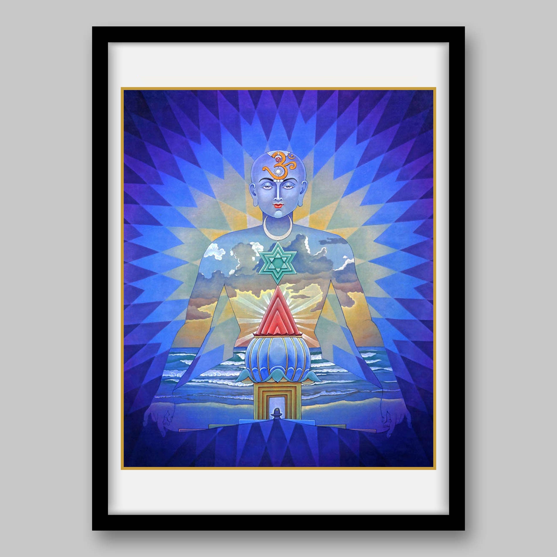 Seven Chakras – High Quality Print of Artwork by Pieter Weltevrede - Home Decor - Sagar World