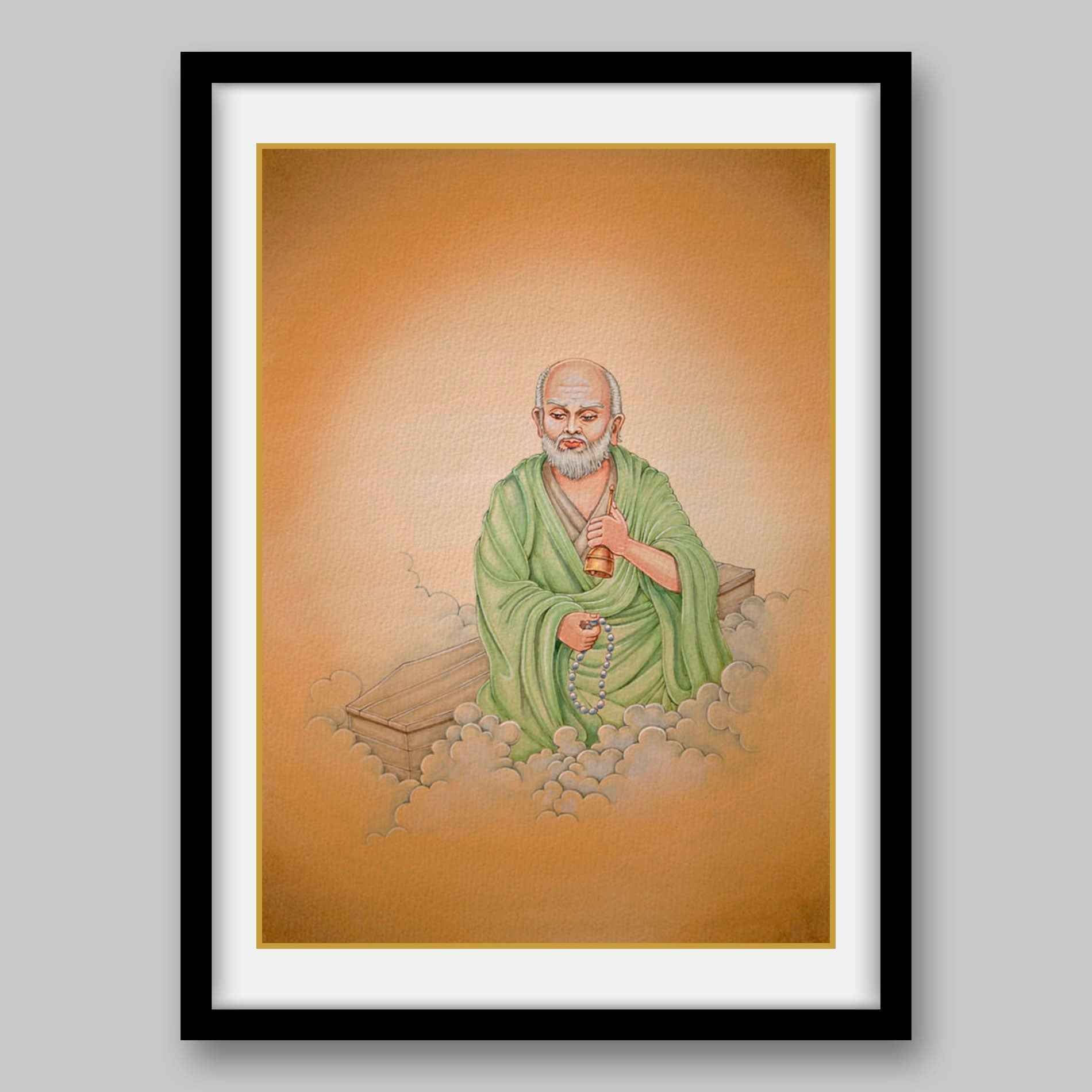Chinese Master P’u-hua- High Quality Print of Artwork by Pieter Weltevrede