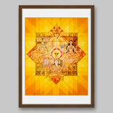 Muladhara Chakra – High Quality Print of Artwork by Pieter Weltevrede - Home Decor - Sagar World