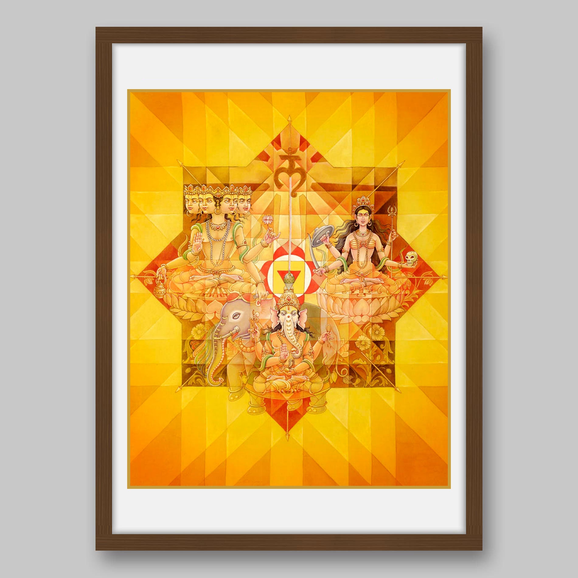 Muladhara Chakra – High Quality Print of Artwork by Pieter Weltevrede - Home Decor - Sagar World