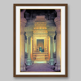 Shiva Temple Scene – High Quality Print of Artwork by Pieter Weltevrede - Sagar World