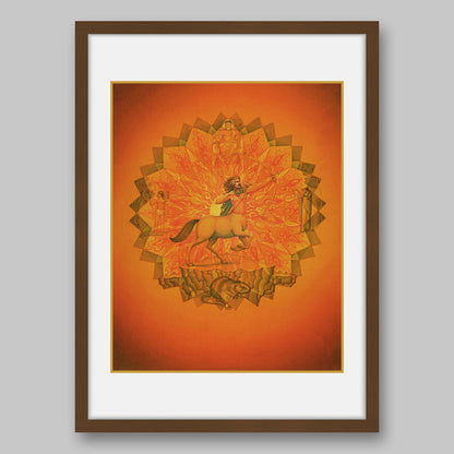 Sagittarius - High Quality Print of Artwork by Pieter Weltevrede - Home Decor - Sagar World