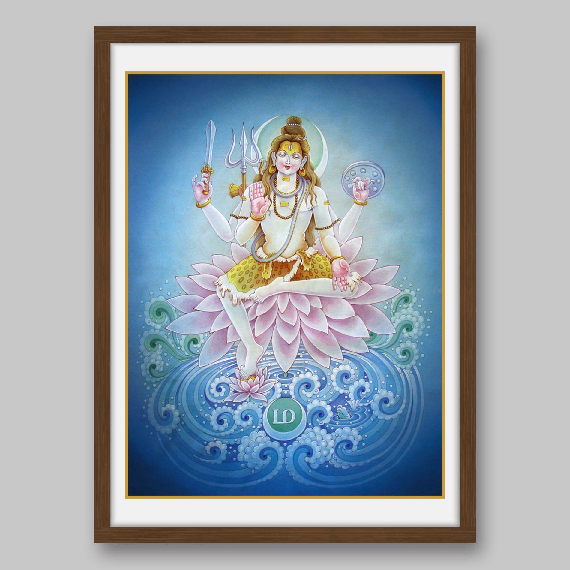 Vamadeva – High Quality Print of Artwork by Pieter Weltevrede - Sagar World