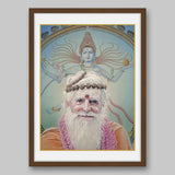 Hindu Spiritual Leader Satguru Sivaya Subramuniyaswami- High Quality Print of Artwork by Pieter Weltevrede