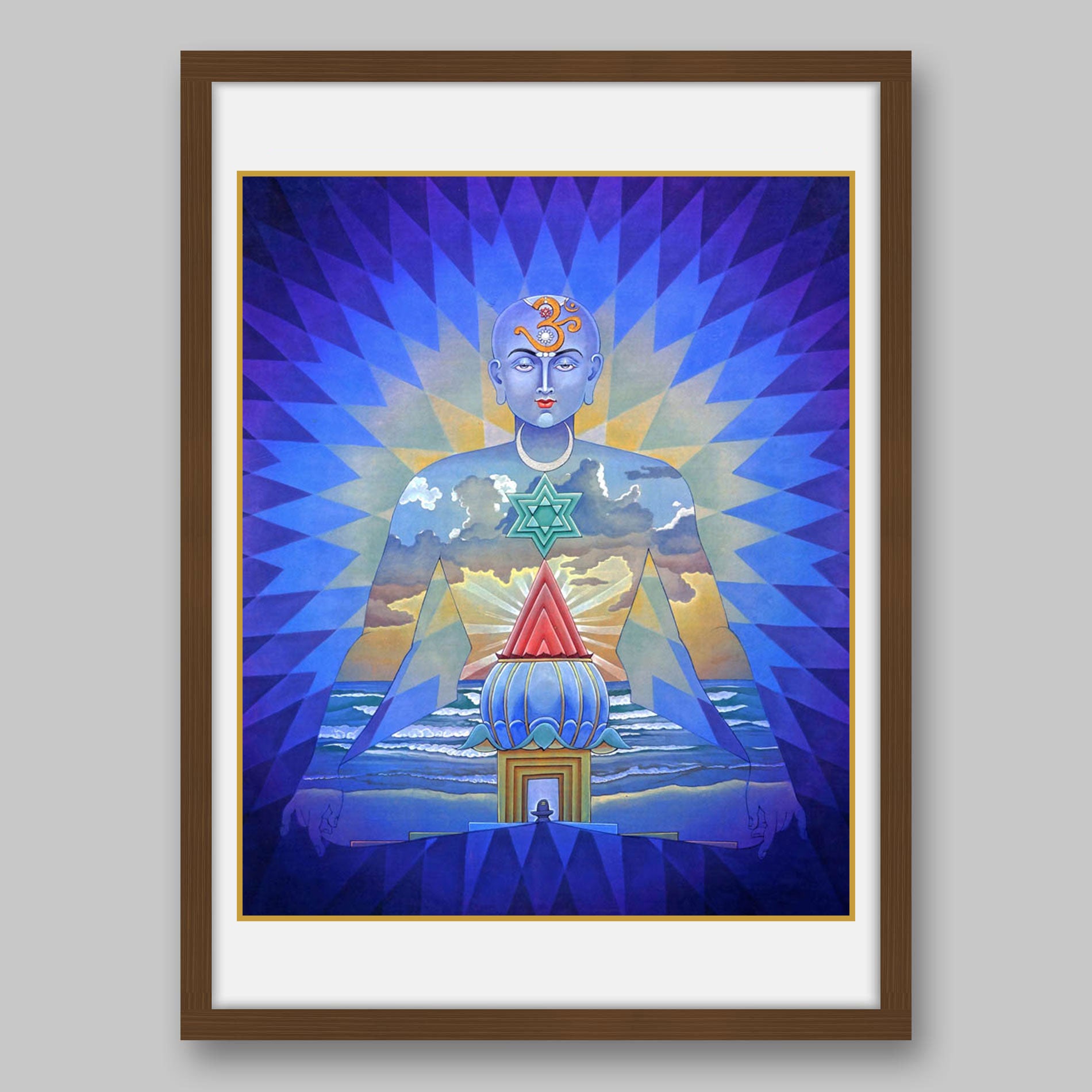 Seven Chakras – High Quality Print of Artwork by Pieter Weltevrede - Home Decor - Sagar World