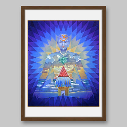 Seven Chakras – High Quality Print of Artwork by Pieter Weltevrede - Home Decor - Sagar World