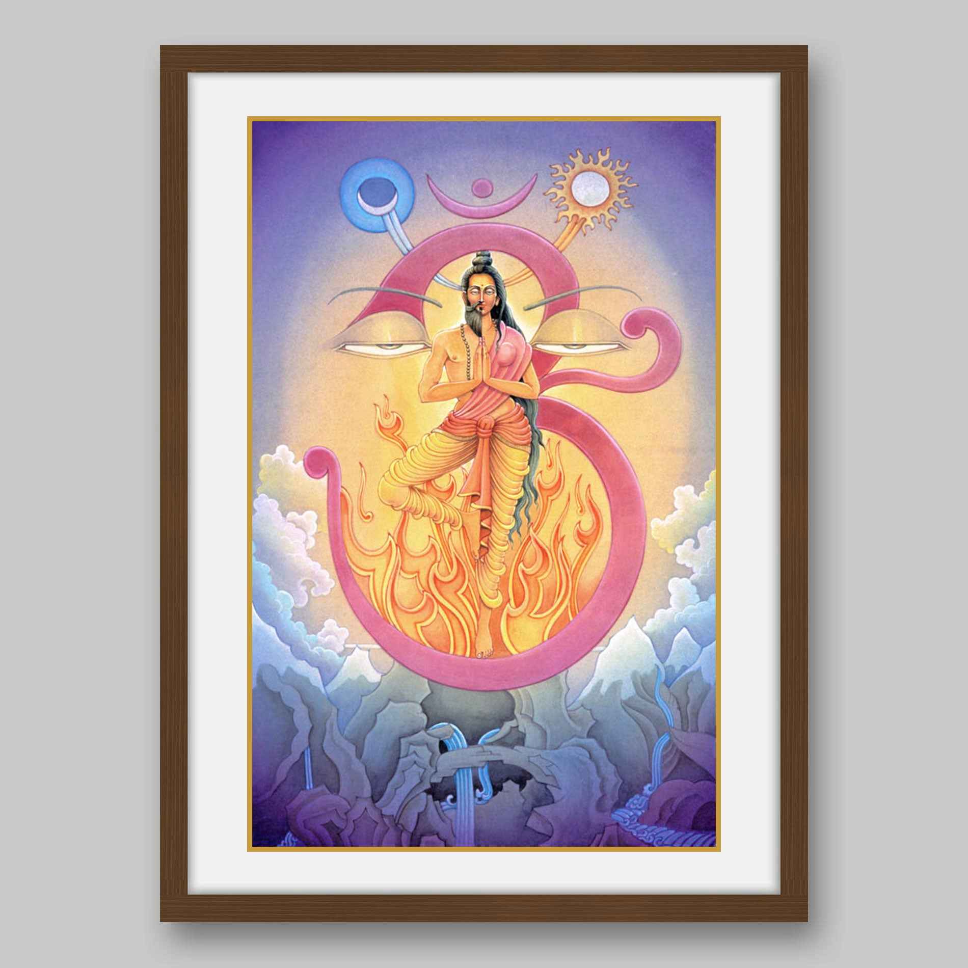 Fire Nadi – High Quality Print of Artwork by Pieter Weltevrede