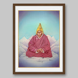 Tibetan Buddhist Monk - High Quality Print of Artwork by Pieter Weltevrede - Sagar World