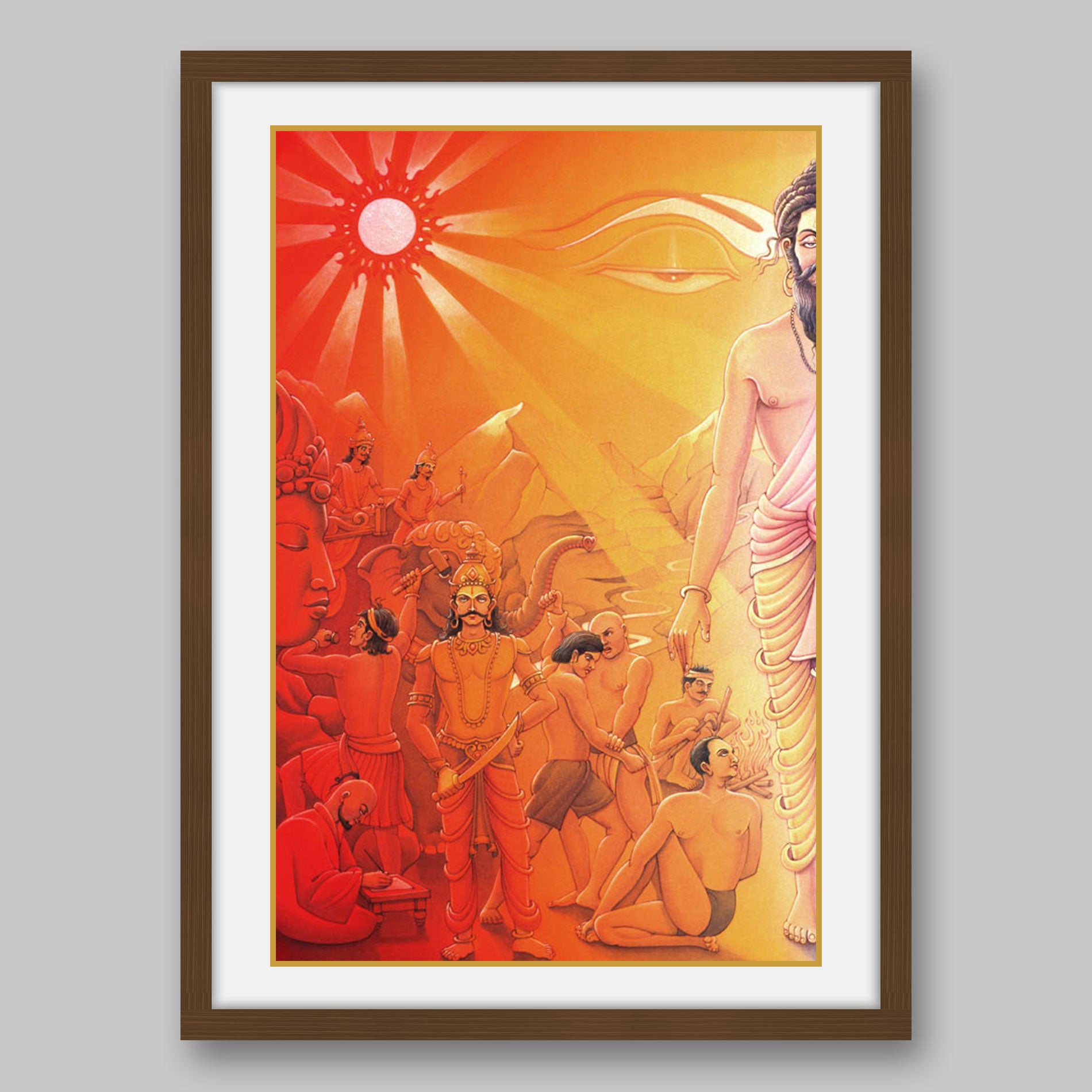 Solar Nadi - High Quality Print of Artwork by Pieter Weltevrede - Sagar World