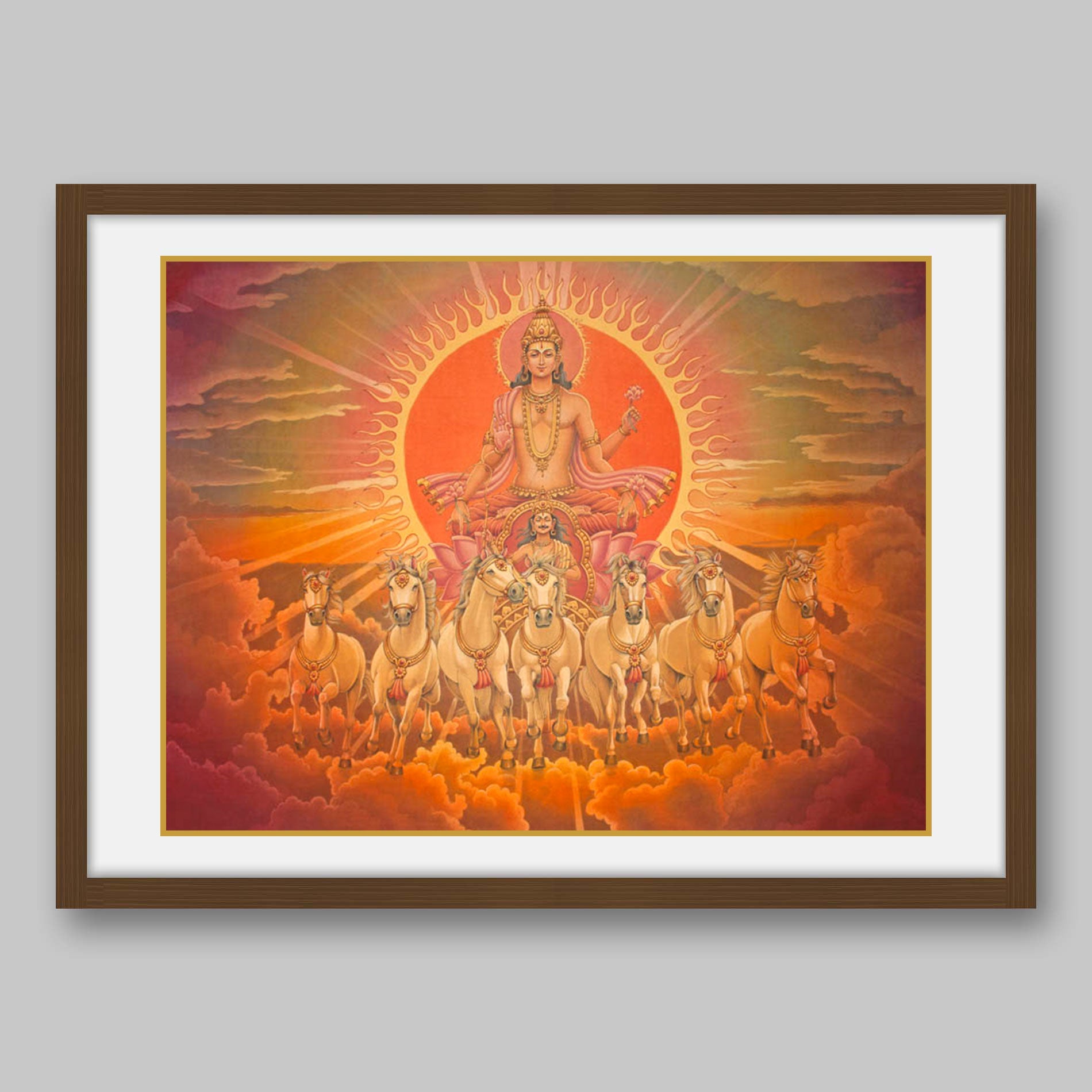 Surya - High Quality Print of Artwork by Pieter Weltevrede - Home Decor - Sagar World