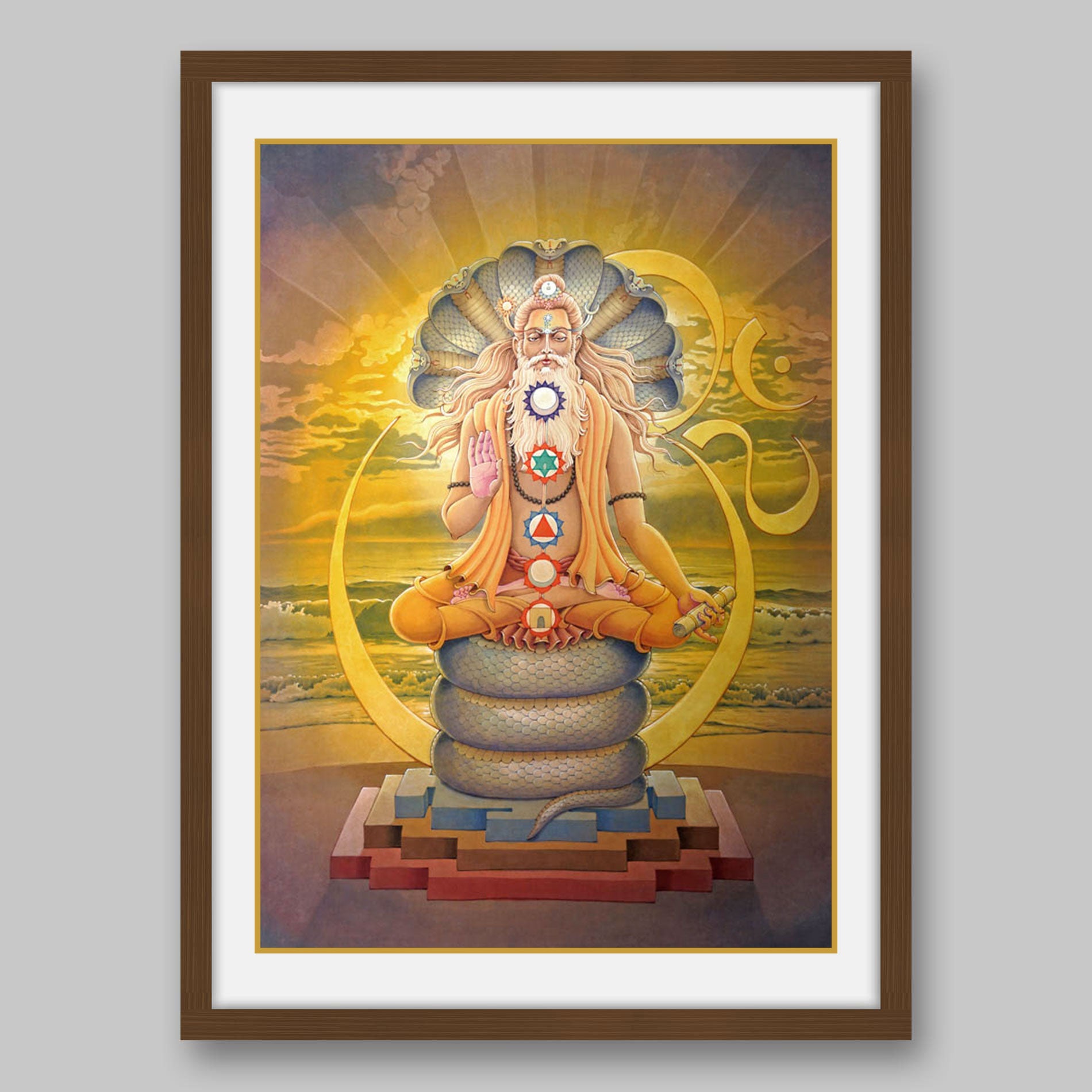 Patanjali – High Quality Print of Artwork by Pieter Weltevrede - Sagar World