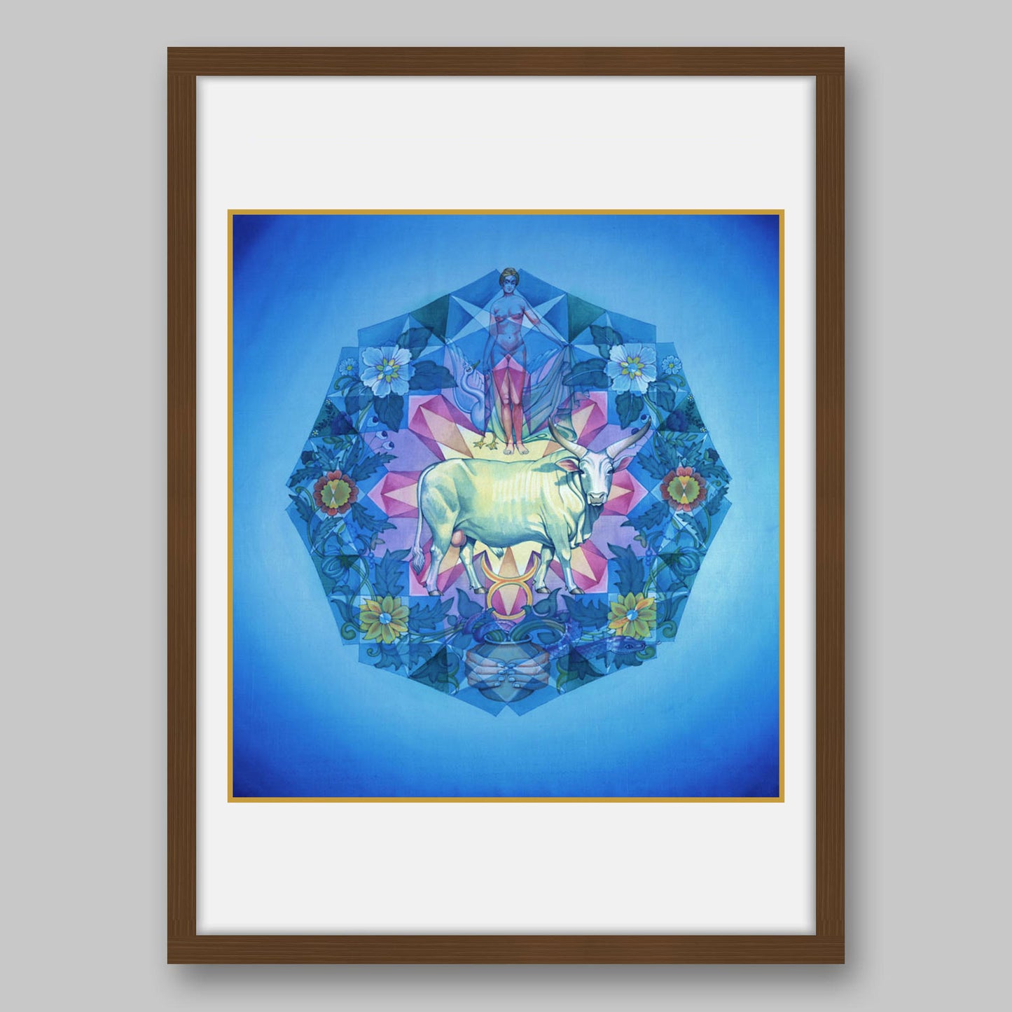 Taurus - High Quality Print of Artwork by Pieter Weltevrede - Home Decor - Sagar World