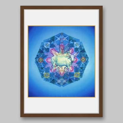 Taurus - High Quality Print of Artwork by Pieter Weltevrede - Home Decor - Sagar World