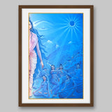 Lunar Nadi – High Quality Print of Artwork by Pieter Weltevrede - Sagar World