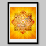 Muladhara Chakra – High Quality Print of Artwork by Pieter Weltevrede - Home Decor - Sagar World