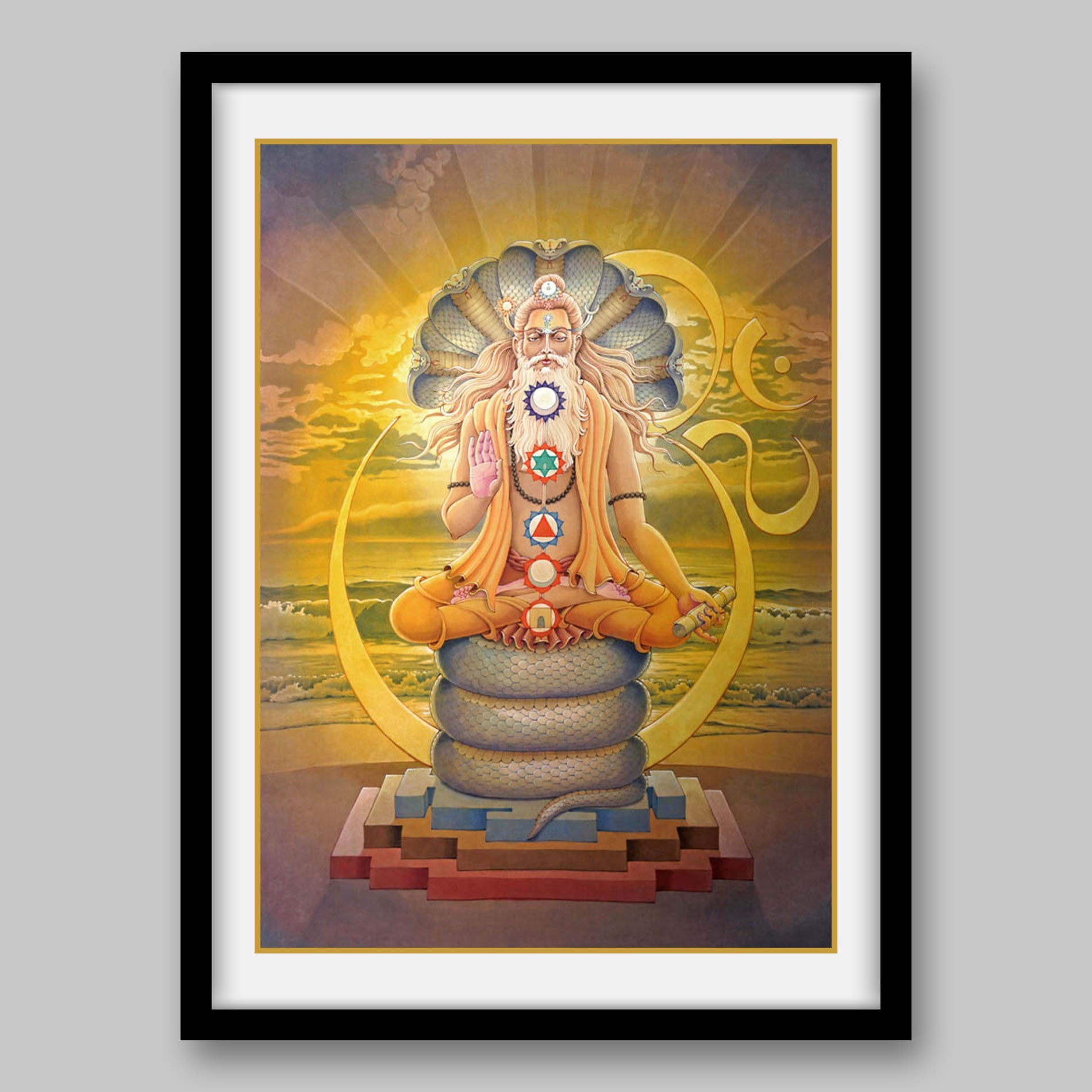 Patanjali – High Quality Print of Artwork by Pieter Weltevrede - Sagar World