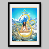 Om – Sound of the cosmos – High Quality Print of Artwork by Pieter Weltevrede - Sagar World