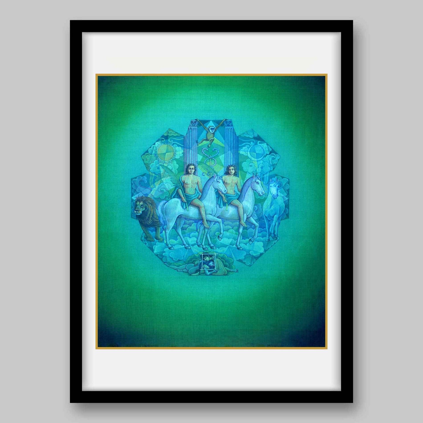 Gemini - High Quality Print of Artwork by Pieter Weltevrede - Home Decor