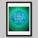 Gemini - High Quality Print of Artwork by Pieter Weltevrede - Home Decor