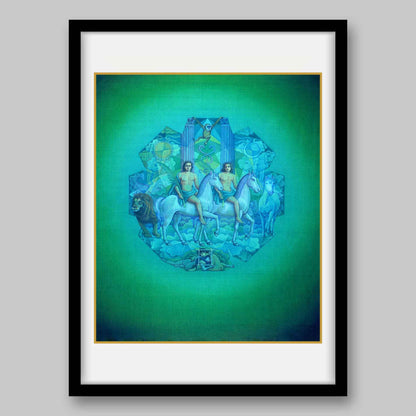 Gemini - High Quality Print of Artwork by Pieter Weltevrede - Home Decor