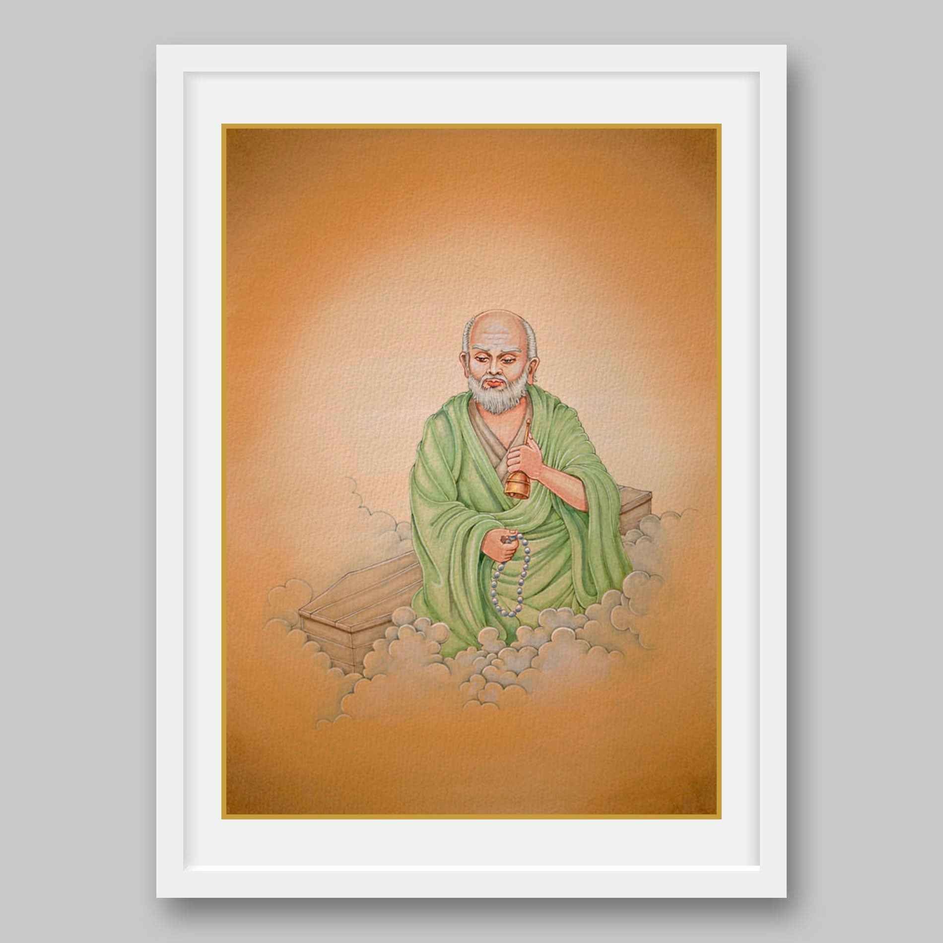 Chinese Master P’u-hua- High Quality Print of Artwork by Pieter Weltevrede