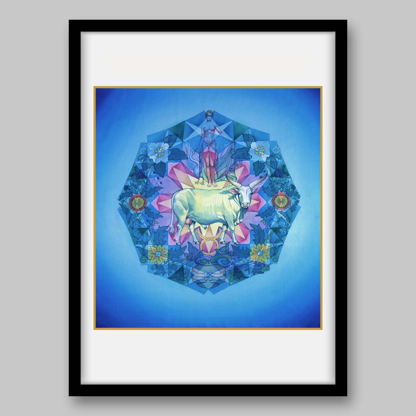 Taurus - High Quality Print of Artwork by Pieter Weltevrede - Home Decor - Sagar World