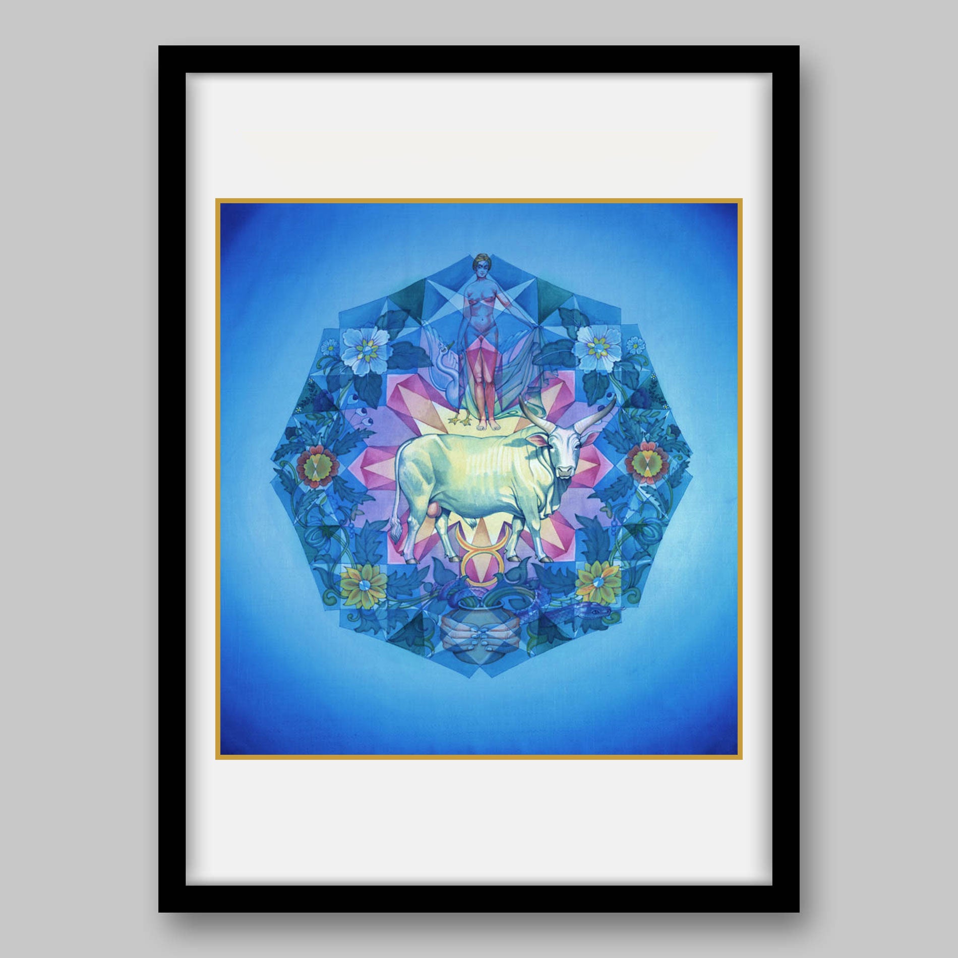 Taurus - High Quality Print of Artwork by Pieter Weltevrede - Home Decor - Sagar World