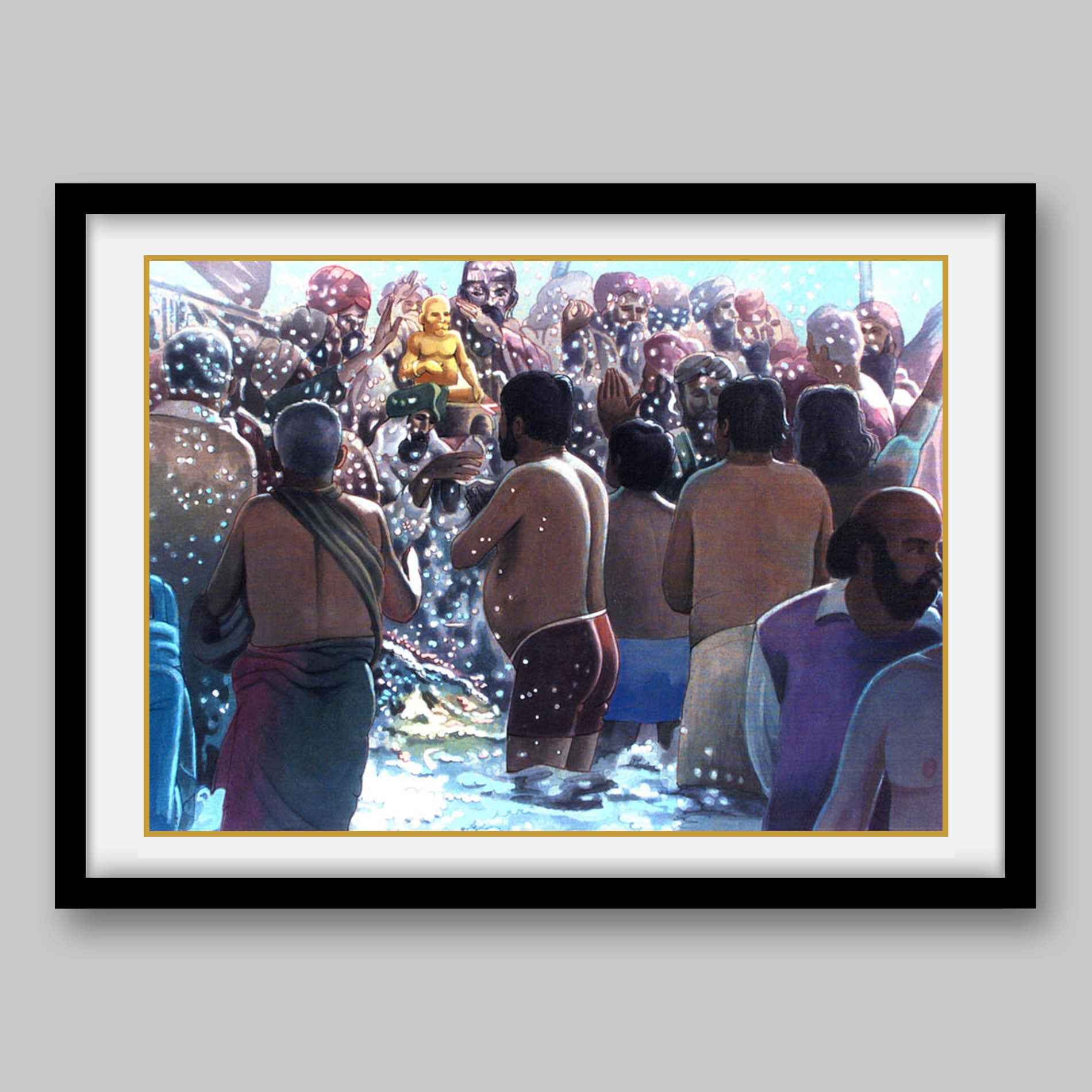 Khumbh Mela – High Quality Print of Artwork by Pieter Weltevrede