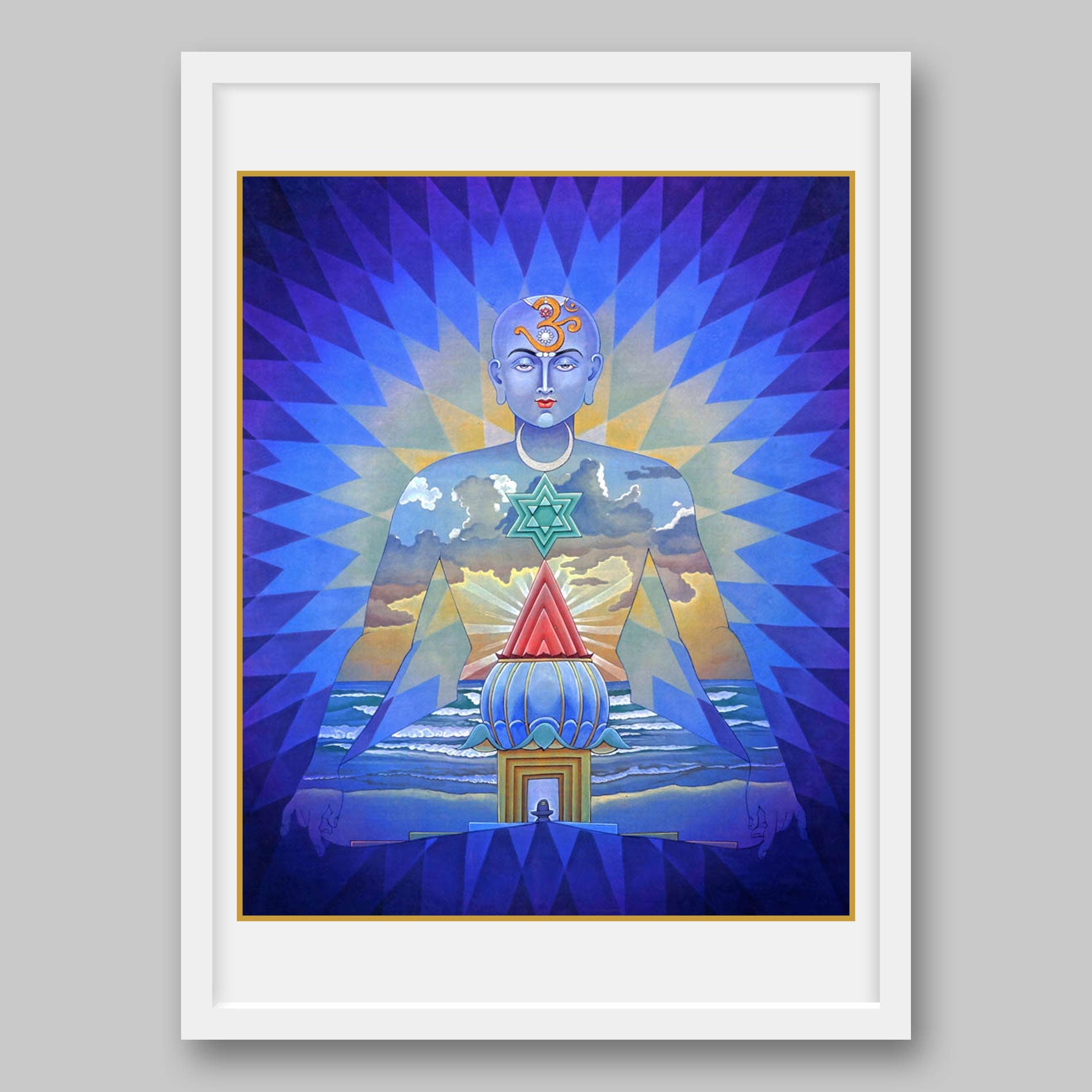 Seven Chakras – High Quality Print of Artwork by Pieter Weltevrede - Home Decor - Sagar World