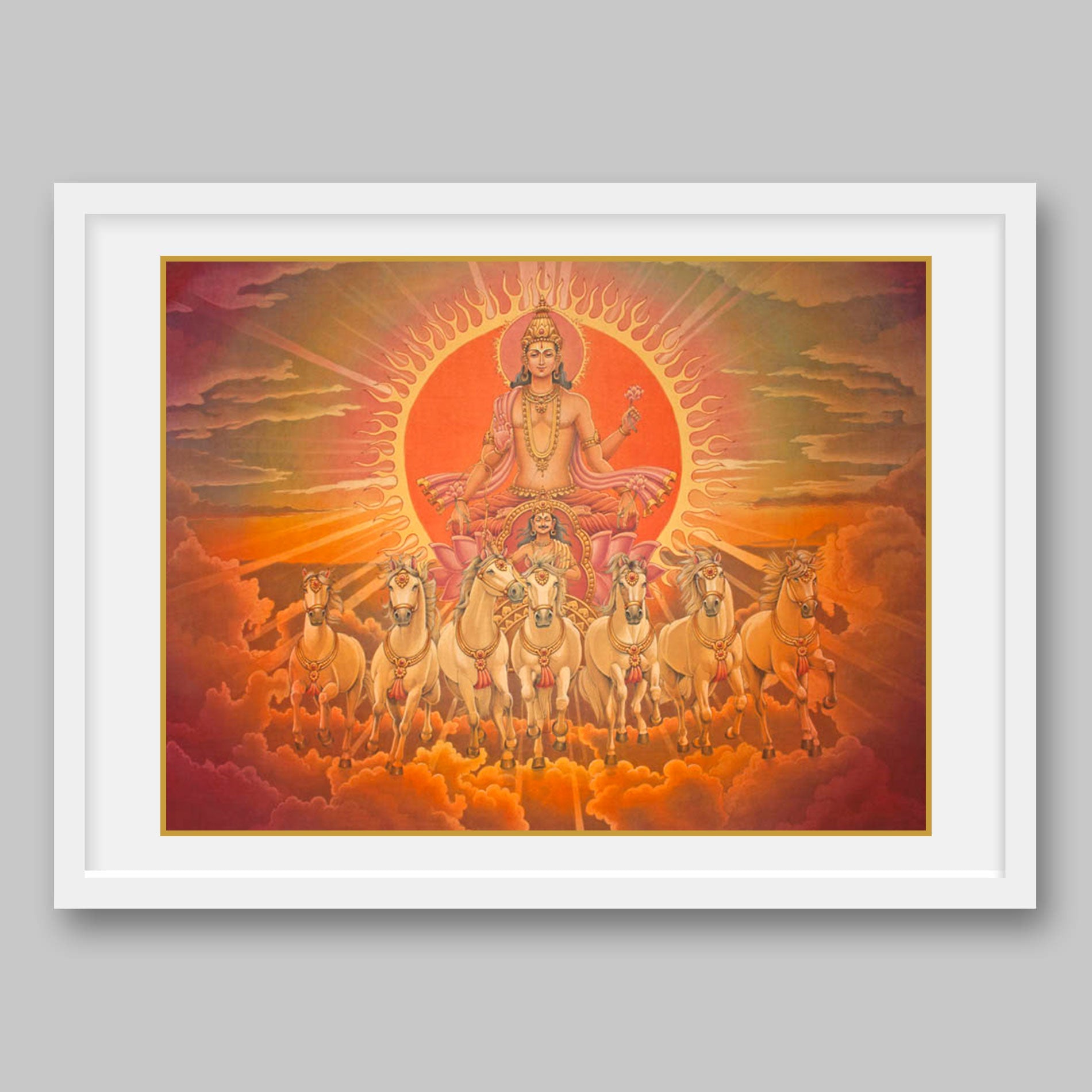 Surya - High Quality Print of Artwork by Pieter Weltevrede - Home Decor - Sagar World