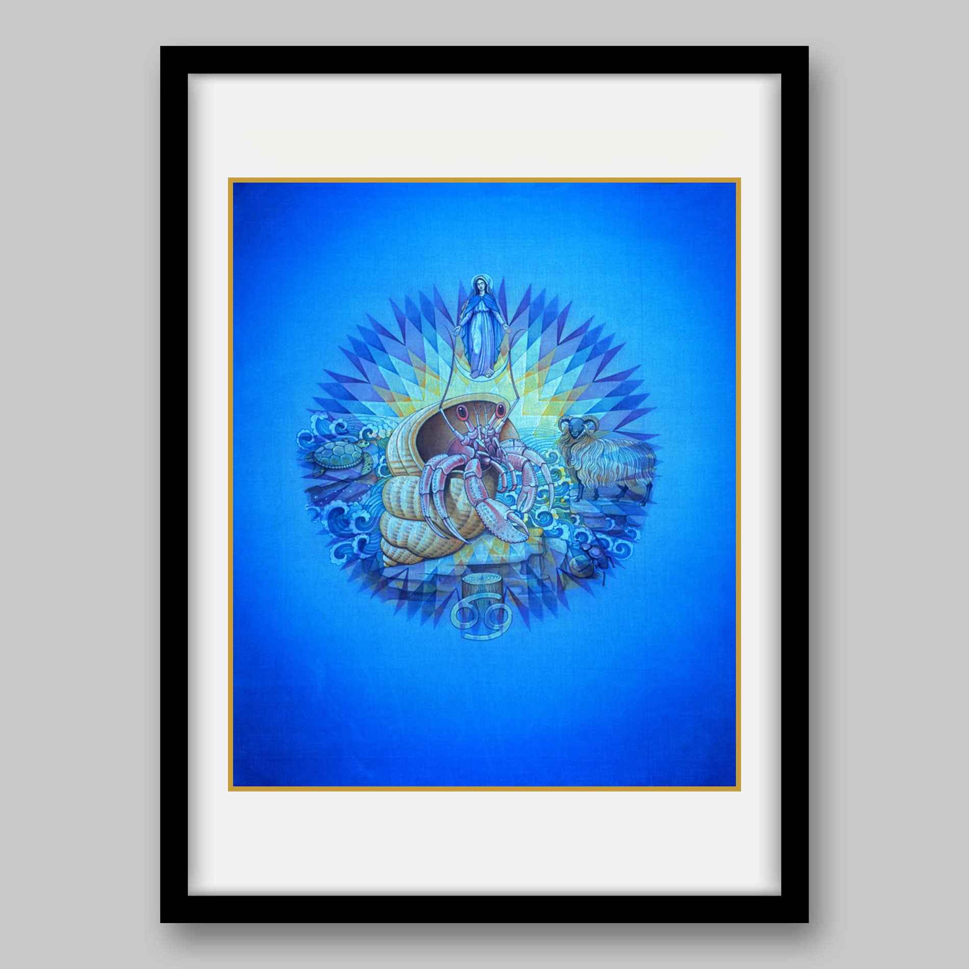 Cancer- High Quality Print of Artwork by Pieter Weltevrede - Home Decor