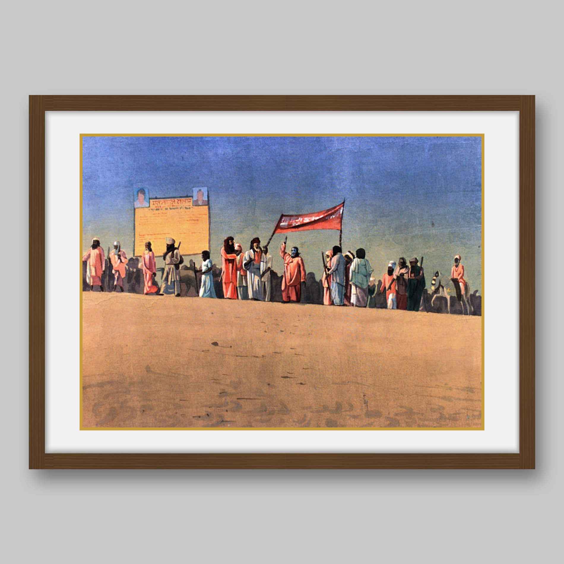 Khumbh Mela – High Quality Print of Artwork by Pieter Weltevrede