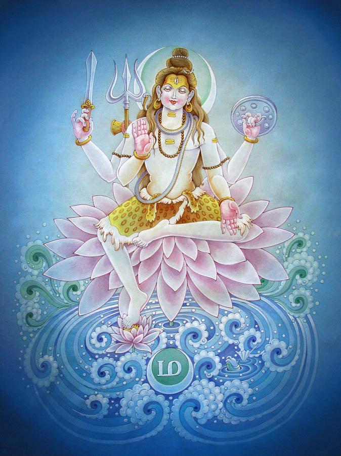 Vamadeva – High Quality Print of Artwork by Pieter Weltevrede - Sagar World
