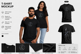 krittika  Nakshatra T-Shirt – Vedic Astrology Inspired Unisex Cotton Tee | Spiritual Minimalist Wear