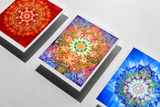 Tridevi Yantras combo Set – Maa Lakshmi, Maa Saraswati & Maa Durga High-Quality Art Prints by Pieter Weltevrede