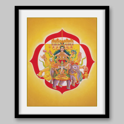 Muladhara Chakra – High Quality Print of Artwork by Pieter Weltevrede - Home Decor - Sagar World