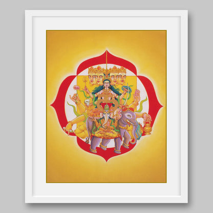 Muladhara Chakra – High Quality Print of Artwork by Pieter Weltevrede - Home Decor - Sagar World