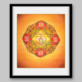 Muladhara Chakra – High Quality Print of Artwork by Pieter Weltevrede - Home Decor - Sagar World