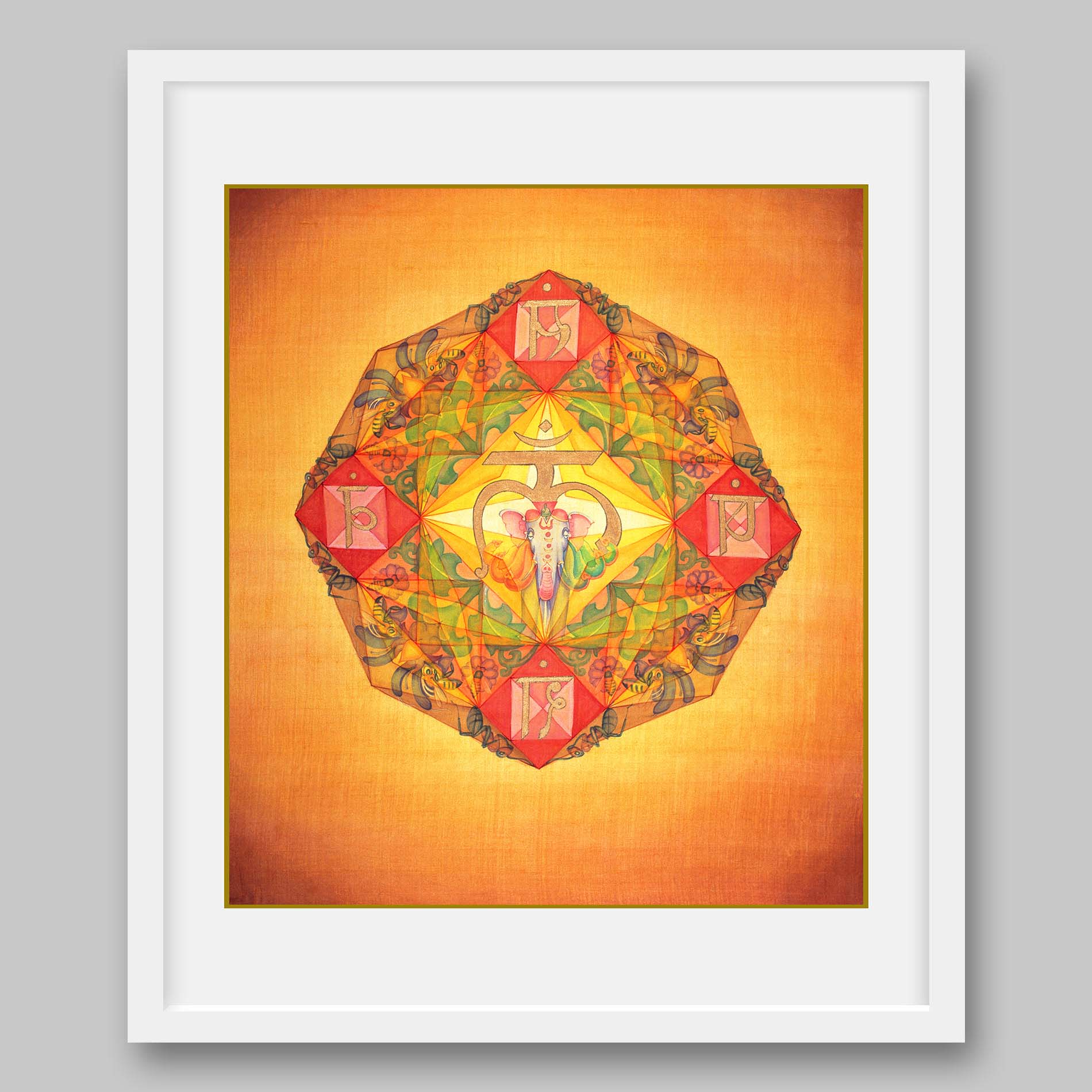 Muladhara Chakra – High Quality Print of Artwork by Pieter Weltevrede - Home Decor - Sagar World