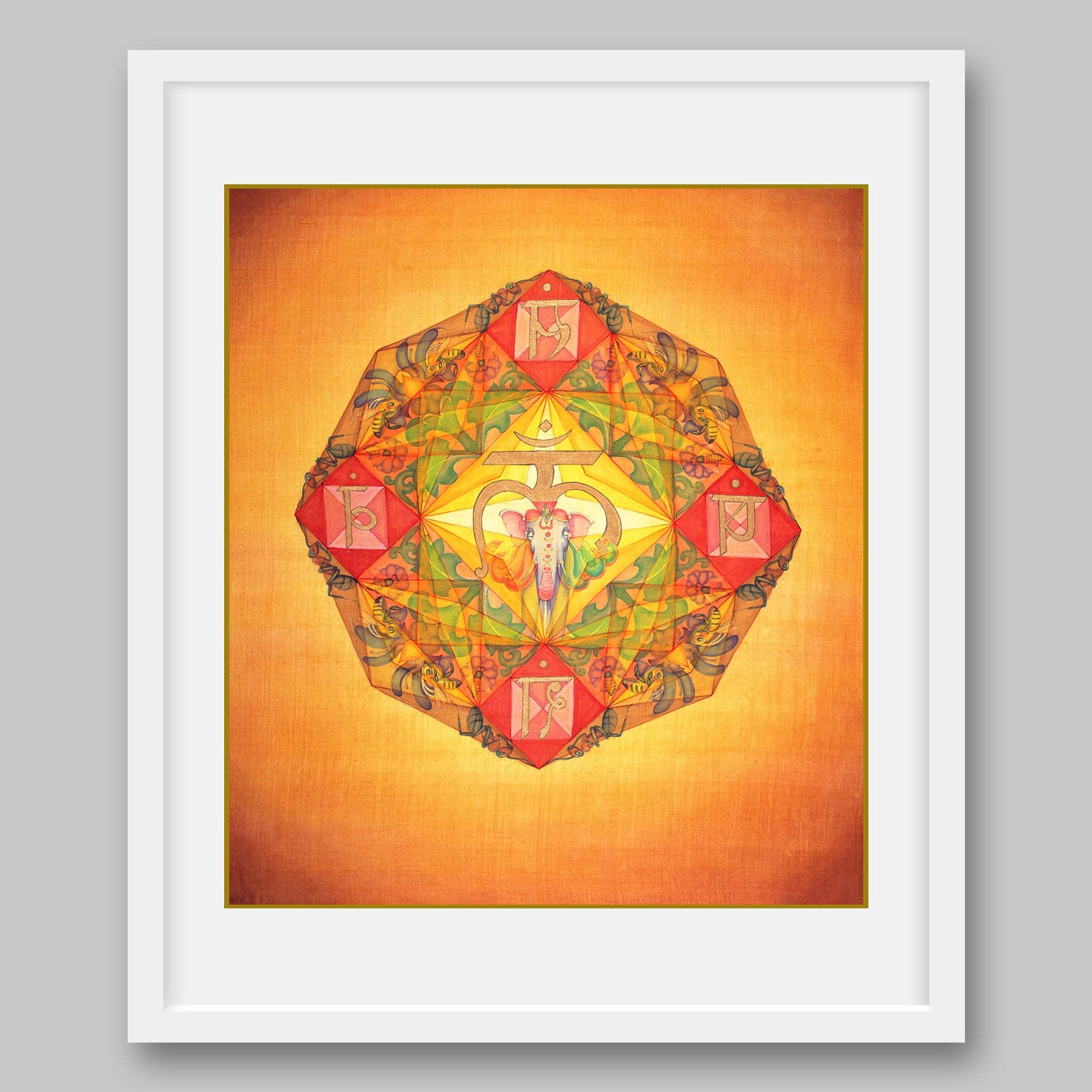 Muladhara Chakra – High Quality Print of Artwork by Pieter Weltevrede - Home Decor - Sagar World