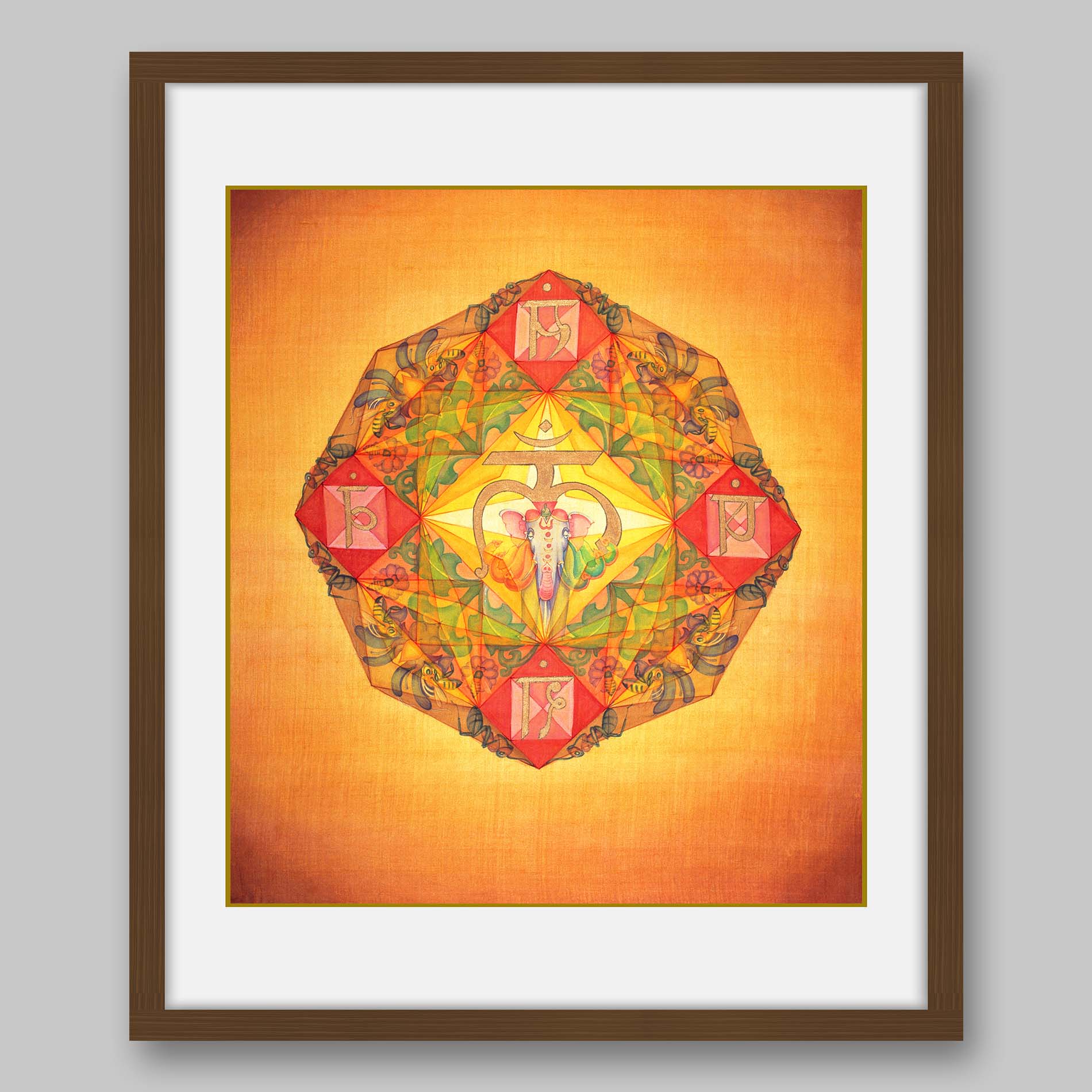 Muladhara Chakra – High Quality Print of Artwork by Pieter Weltevrede - Home Decor - Sagar World